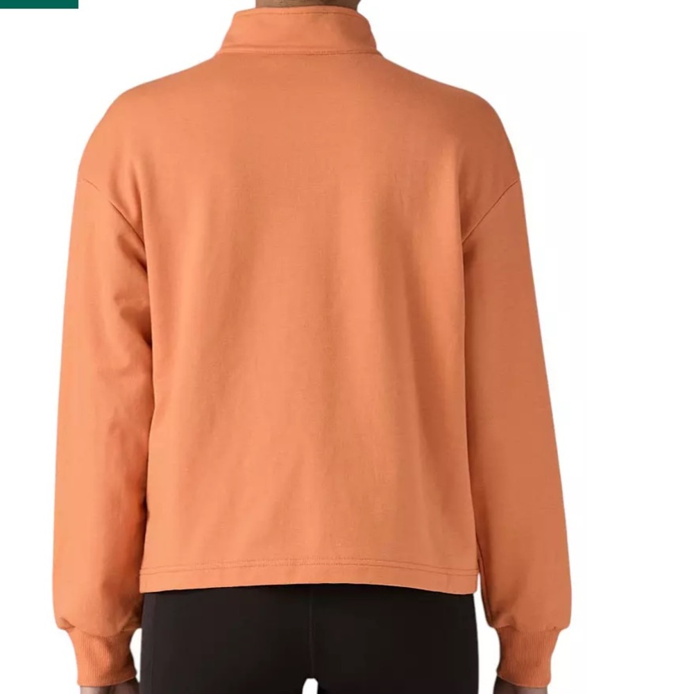 NWT! Patagonia Women's Ahnya 1/4 Zip Pullover Rock Melon XL - Picture 3 of 16